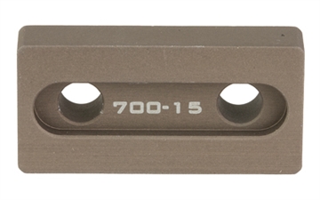 Picture of Badger Ordnance Condition One Arc Riser, Compatible with C1 ARC Accessory, .250" Tall, Anodized Finish, Tan 700-15