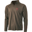 Picture of Badlands Badlands Pecora Midweight Merino 1/4 Zip MUD Small 21-42408
