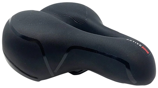 Picture of Bakcou E-bikes AOBS Comfort Seat Universal Fit Black Faux Leather Oversized AOBS A-OBS