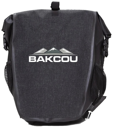 Picture of Bakcou E-bikes APB Pannier Bag Black Heavy Canvas Fabric 2 Bags APB A-PB
