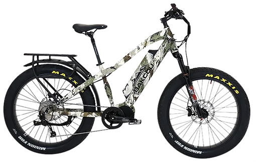 Picture of Bakcou E-bikes Mule Kings XK7 18" w/Stand Over Height of 29.50" Frame, Shimano Alivio Hill-Climbing 9 Speed Bafang M620 Ultra Motor, 35+ mph Speed BMKCB25