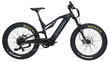 Picture of Bakcou E-bikes Scout Large Matte Black 19" Frame, 11 Speed Sram NX, 11-42t Rear Cassette BafangUltra Mid-Drive Motor BSC19BB21