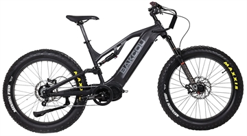 Picture of Bakcou E-bikes Scout Jager Matte Black 19" Frame, Rohloff E-14 (500/14) Speed Hub BafangUltra Mid-Drive Motor BSCJ19B21