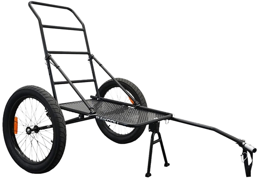 Picture of Bakcou E-bikes RFDT Deer EBike Trailer Includes Kickstand Black 72" RFDT A-FDT