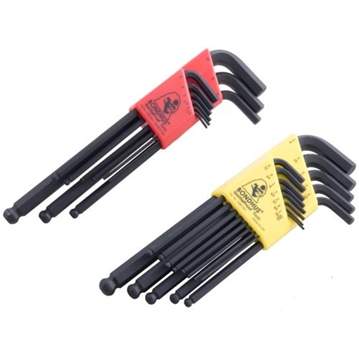 Picture of Bondhus BALLDRIVER STANDARD & METRIC HEX KEY L-WRENCH 22-PIECE SET 20199