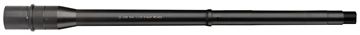 Picture of Ballistic Advantage Modern Series 308 Win 16" Black QPQ Finish 4150 Chrome Moly Vanadium Steel Material Tactical Government Midlength for AR-10 BABL308003M