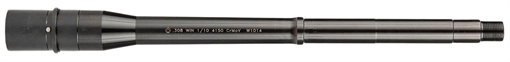 Picture of Ballistic Advantage Modern Series 308 Win 12.50" Threaded Tactical Government Profile, Carbine Length Gas Length, Black QPQ 4150 Chrome Moly Vanadium Steel, Fits AR-10 BABL308008M