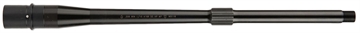 Picture of Ballistic Advantage Premium Series 308 Win 16" Threaded Hanson Profile, Midlength with Low Pro Gas Block, Black QPQ 4150 Chrome Moly Vanadium Steel, Fits AR-10 BABL308019PQ