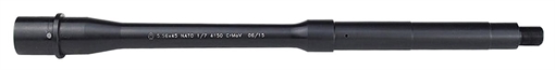 Picture of Ballistic Advantage Modern Series Fits AR-15 5.56x45mm NATO 12.50" Black QPQ Chrome Moly Vanadium Steel BABL556024M