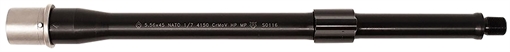Picture of Ballistic Advantage Performance Series 5.56x45mm NATO 12.30" Threaded Hanson Profile, Carbine Length with Low Pro Gas Block, Black QPQ Chrome Moly Vanadium Steel, Fits AR-15 BABL556033F