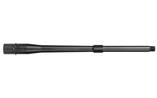 Picture of Ballistic Advantage Premium Black Series, Hanson Mid-Length Barrel, 243 Winchester, Fits AR-10, 16" Barrel, 5/8x24 Thread Pitch, 1:10 Barrel Twist, Mid Length Gas System, Bead Blasted Finish, Black, Includes Low Profile Gas Blocked Pitch BABL243006PQ
