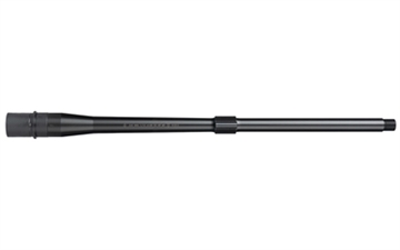 Picture of Ballistic Advantage Premium Black Series, Hanson Mid-Length Barrel, 243 Winchester, Fits AR-10, 18" Barrel, 5/8x24 Thread Pitch, 1:10 Barrel Twist, Mid Length Gas System, Bead Blasted Finish, Black, Includes Low Profile Gas Blocked Pitch BABL243001PQ