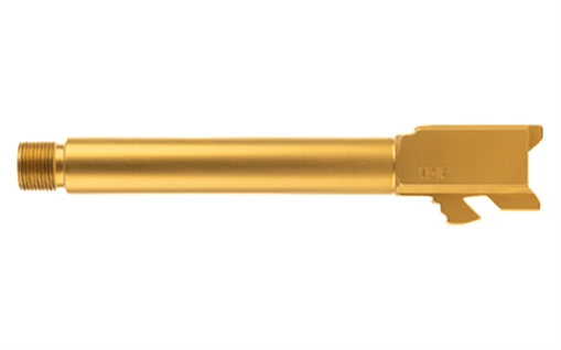 Picture of Ballistic Advantage Premium Series, 9MM, 5" Threaded Barrel, 1/2x28, Fits Glock 17 Gen 5, PVP Finish, Gold BAPSG175T1G