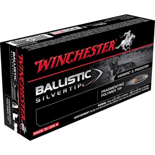 Picture of Winchester 30-06 SPRINGFIELD 168GR BALLISTIC SILVER TIP 20/BOX SBST3006A