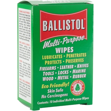 Picture of Ballistol Ballistol Multi-Purpose Oil Wipes 10ct 120106