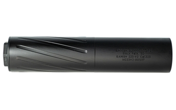 Picture of BANISH / SILENCER CENTRAL SUPPRESSORS VRMT 223-V2 SUPPRESSOR TI DTM 1/2X28 BLACK 100000111411