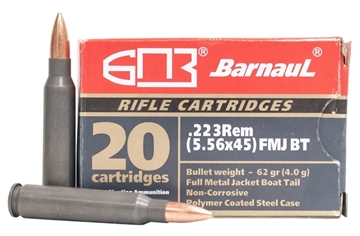 Picture of Barnaul Ammunition BRN 223REM FMJBTBR62