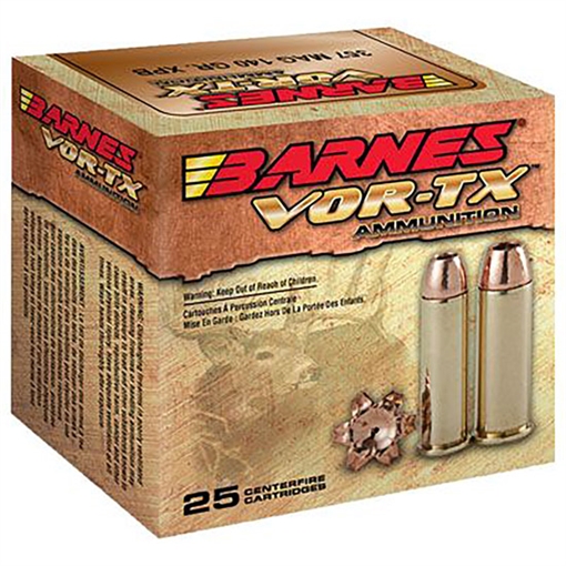 Picture of Barnes VOR-TX, 10MM, 155 Grain, XPB, Jacketed Hollow Point, Lead Free, 20 Round Box, California Certified Nonlead Ammunition 31180 BB10MMA1