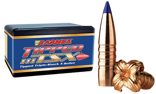Picture of Barnes Bullets Tipped TSX 6.5Creedmoor 100gr Boat Tail 50/Box 30240