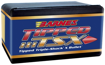 Picture of Barnes Bullets Tipped TSX 6.5Creedmoor 120gr Boat Tail 50/Box 30242