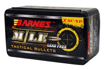 Picture of Barnes M/LE TAC-XP Pistol Bullets .355 cal (9mm) .355" 115 gr FB HP 40/ct 30442