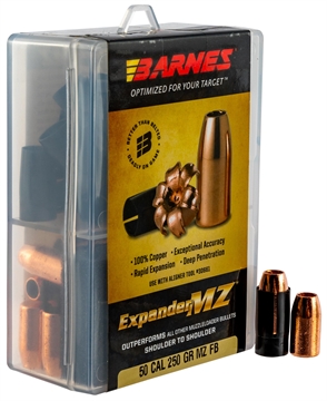 Picture of Barnes Bullets Expander MZ Muzzleloader 50 ExpanderMZ Hollow Point 250gr 24rd/Box 30577