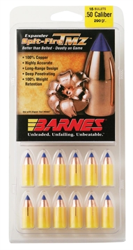 Picture of Barnes SpitFire TMZ Muzzleloader Bullets with Sabot .50 cal .451" 290gr SFTMZBT 15/ct 30594