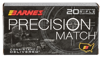 Picture of Barnes Bullets Precision Match 6mmCreedmoor 112gr Open Tip Match Boat Tail 20 Per Box/10 Case 30814