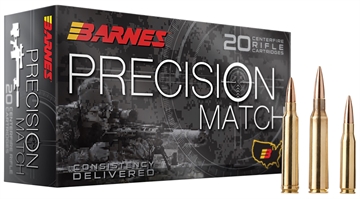 Picture of Barnes Bullets Precision Match 6.5Grendel 120gr Open Tip Match Boat Tail 20 Per Box/10 Case 30831