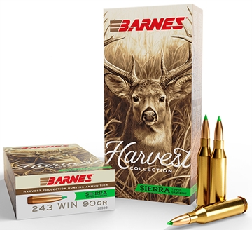 Picture of Barnes Bullets Harvest 243Win 90gr Sierra Tipped GameKing 20 Per Box/10 Case 32398