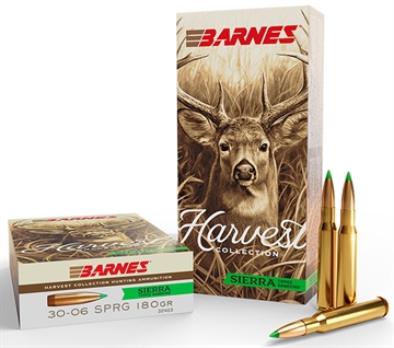 Picture of Barnes Bullets Harvest 30-06Springfield 180gr Sierra Tipped GameKing 20 Per Box/10 Case 32403