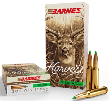 Picture of Barnes Bullets Harvest 308Win 165gr Sierra Tipped GameKing 20 Per Box/10 Case 32404