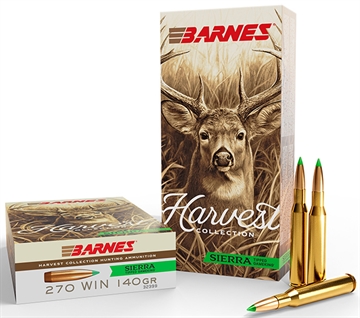 Picture of Barnes Bullets Harvest 270Win 140gr Sierra Tipped GameKing 20 Per Box/10 Case 32399