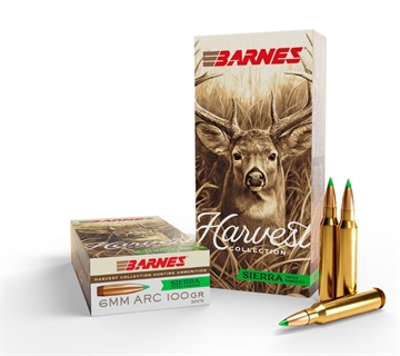 Picture of Barnes Harvest Sierra Tipped GameKing Ammunition 6mm ARC 100gr PT 2800 fps 20/ct 32475