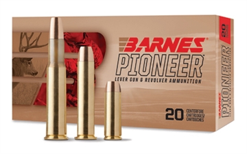 Picture of Barnes Pioneer, 45-70 Government, 400 Grain, Barnes Original Copper Soft Point, 20 Round Box 32138 716876457052