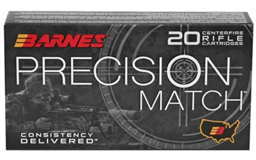 Picture of Barnes Bullets Precision Match 6.5PRC 145gr Open Tip Match Boat Tail 20 Per Box/10 Case 30819