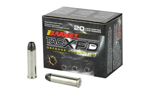 Picture of Barnes TAC-XPD, 357 MAG, 125 Grain, TAC-XP, Hollow Point, Lead Free, 20 Round Box, California Certified Nonlead Ammunition 21550 BPD357M2