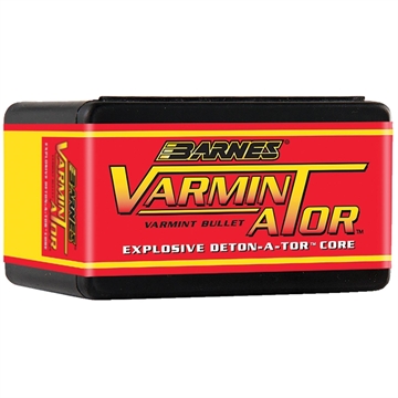 Picture of Barnes Varminator Bullets .20 cal .204" 32 gr VMTRFB 100/ct 30092