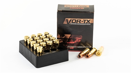 Picture of Barnes Vor -TAC-XP 9 mm Luger+P 200rd case (10 boxes) 21551