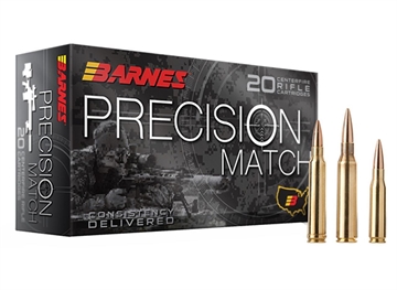 Picture of Barnes Vor-Match Burner OTM BT 223 Remington 20rd pack BB223RM2
