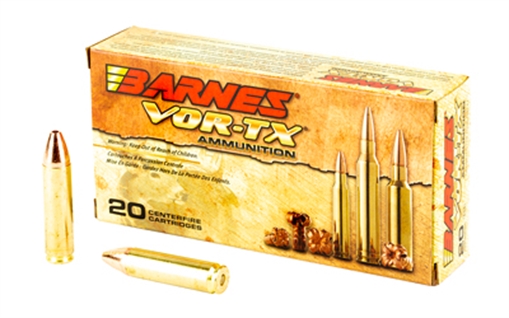 Picture of Barnes Bullets VOR-TX Centerfire Rifle 450Bushmaster 250gr TSX Flat Base 20 Per Box/10 Case 32085