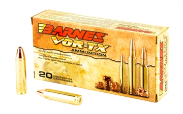 Picture of Barnes Bullets VOR-TX Centerfire Rifle 450Bushmaster 250gr TSX Flat Base 20 Per Box/10 Case 32085