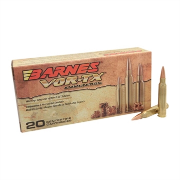 Picture of Barnes Bullets 5.56MM NATO 70GR TRIPLE-SHOCK X BOAT TAIL 20/BOX 31191
