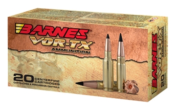Picture of Barnes Bullets VOR-TX Rifle 6.5Grendel 115gr Tipped TSX Boat Tail 20 Per Box/10 Case 30829
