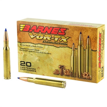 Picture of Barnes Vor-TX Rifle TTSX BT 168 grains 30-06 Sprg 200rd case (10 boxes) BB30062-200