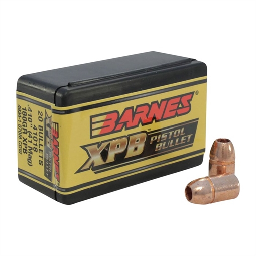 Picture of Barnes XPB Pistol Bullets .41 Magazine .410" 180 gr XPBFB PST 20/ct 30512
