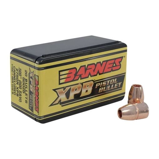Picture of Barnes XPB Pistol Bullets .500 S&W .500" 275 gr XPBFB 20/ct 30663