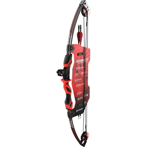 Picture of Barnett Barnett Banshee G3 Compound Bow RH Red 15 lbs. BAR30016