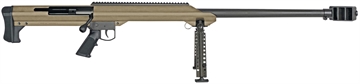 Picture of Barrett 99, Bolt Action Rifle, Single Shot, 50 BMG, 32" Heavy Barrel, 3 Port Muzzle Brake, Cerakote Finish, Flat Dark Earth, Match Trigger, Bipod 13273