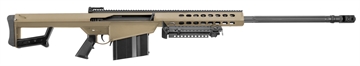 Picture of Barrett M82A1 416 Barrett 10+1 29" Fluted Barrel, Flat Dark Earth Cerakote Steel Receiver, M1913 Picatinny Acc. Rail, Fixed Synthetic Stock w/Sorbothane Recoil Pad, Includes Hard Carry Case 14029